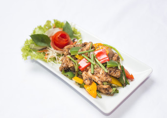 Fried Pork With Black Pepper