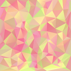 Obraz premium vector polygonal background triangular pastel spring colors