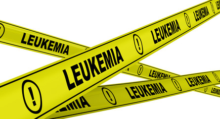Лейкоз (leukemia). Желтая оградительная лента