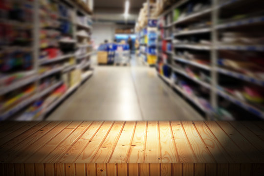 supermarket Empty space