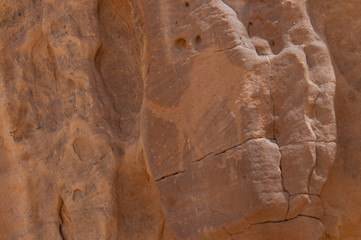 Camel drawing on the walls of Madaîn Saleh Archeological Site,