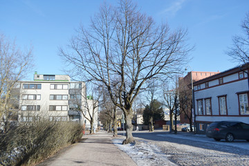 Street in Lappeenranta.