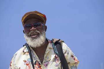jamaican old man portrait