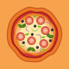 Pizza design.