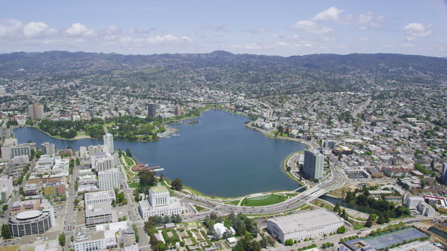Aerial view of San Francisco Business Center