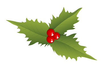 Christmas Holy Leaves