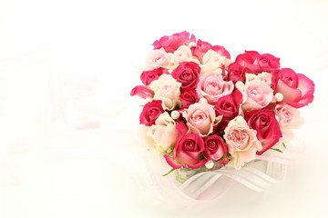 ハートのブーケ