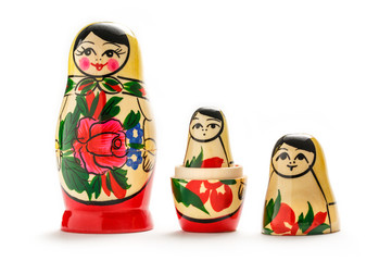 Russian dolls matreshka