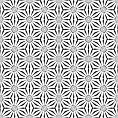 Black and white seamless pattern, abstract background.