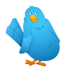 Scared Bird Character