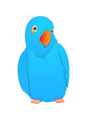 Blue Vector Bird