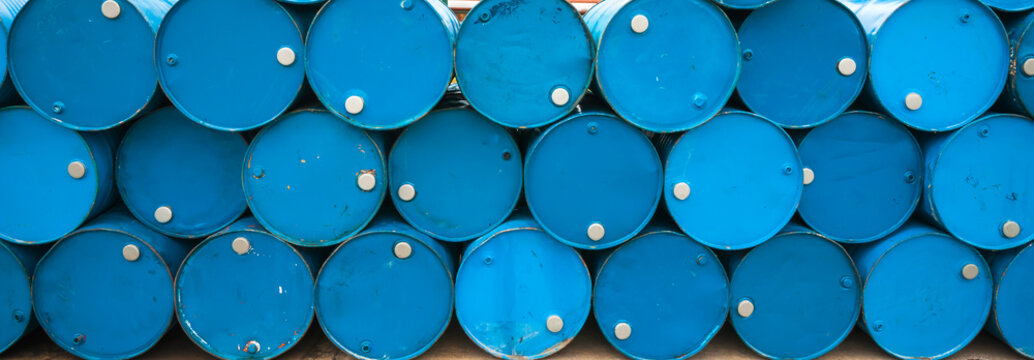 Oil barrels or chemical drums