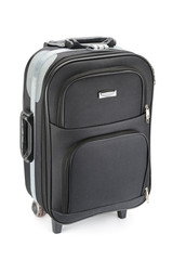 suitcase isolated on white