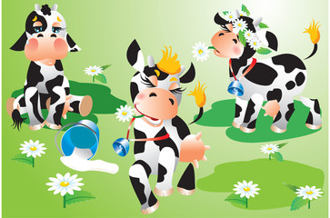 cows cartoons