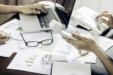 women working in an office