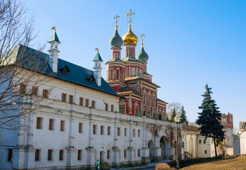 Fototapeta na wymiar Novodevichiy Convent in Moscow