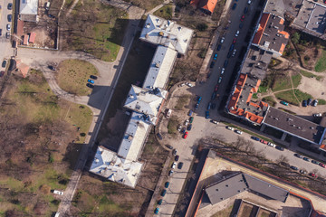 aerial view of wrocław city suburbs © mariusz szczygieł