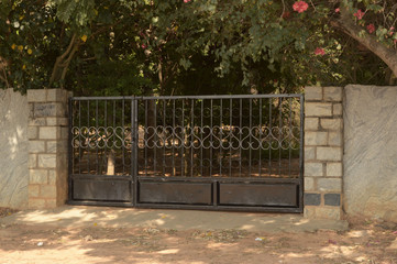 ворота металлические