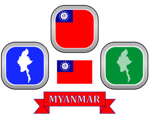 map of Myanmar