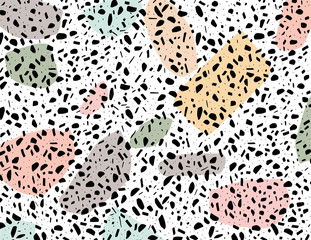 Light simple abstract hand drawn background