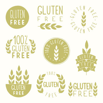 Gluten free badges.