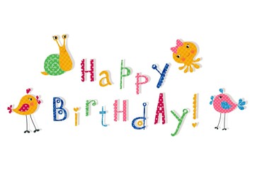 Birthday greeting card