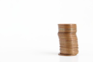 山積みの硬貨