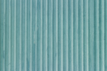 Blue corrugated metal sheet background