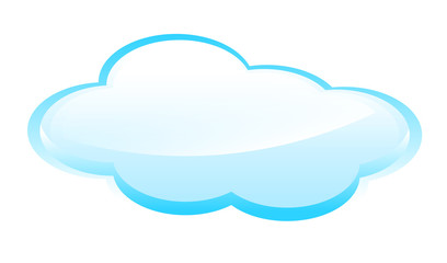 Glossy Cloud Banner