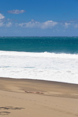 Fototapeta na wymiar plage de l'Etang-Salé-les-Bains, île de la Réunion