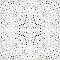 Seamless abstract triangle grid on cosmic background