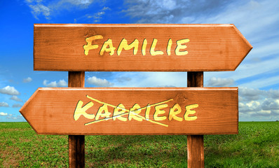 Strassenschild 33 - Familie
