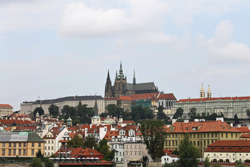 Fototapeta na wymiar view of the St. Vitus Cathedral