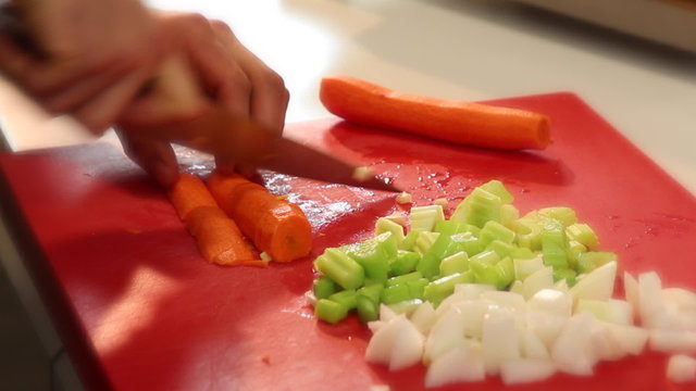 Taglio verdure