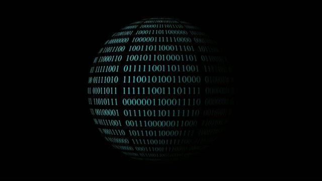 Binary Sphere background