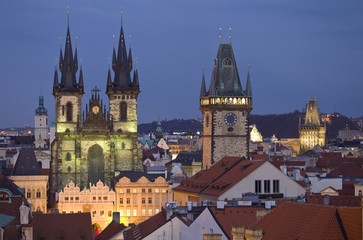 Towers of Prague