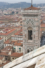Fototapeta na wymiar Florence cityscape with Santa Maria del Fiore Basilica tower