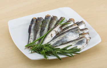Salted anchovy