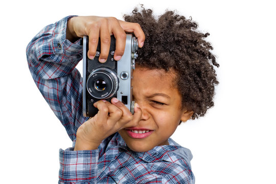 Boy photographer