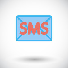 Envelope flat icon.