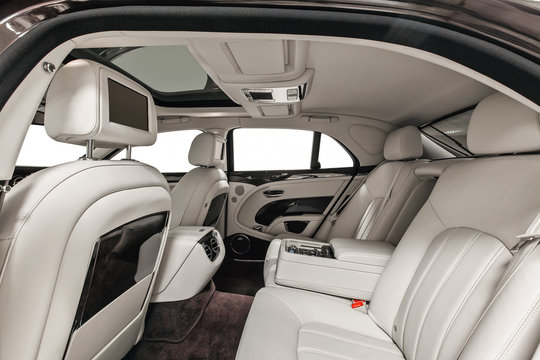 Car interior luxury vip back seats
