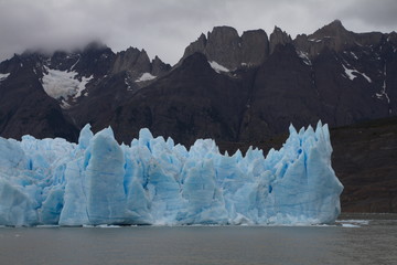 Grey-Gletscher im Nationalpark Torres del Paine, Chile