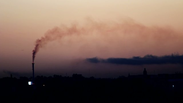 Chimenea industrial