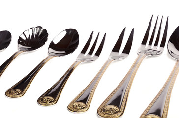 Fork and spoon set