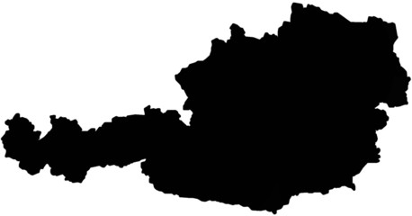 Map of Austria.