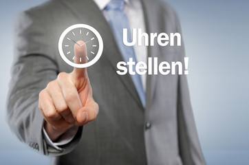 Uhren umstellen