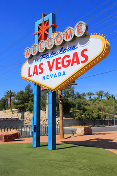 Welcome to Fabulous Las Vegas sign, Nevada