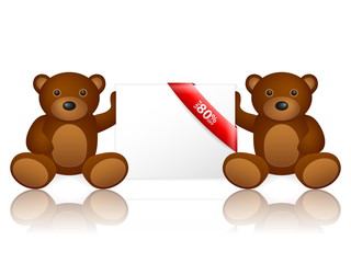 bears 80 percentage off