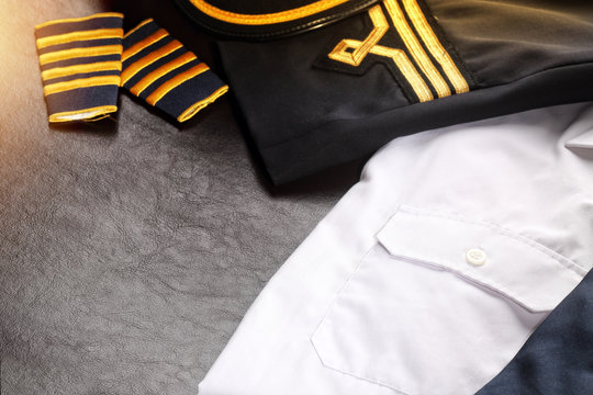 captain uniform abstract