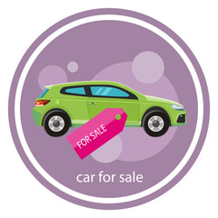 Car sale design template